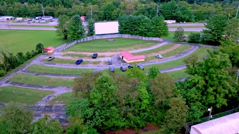 aerial-slow-pullout-drive-in-theatre-in-elizabethton-tennessee