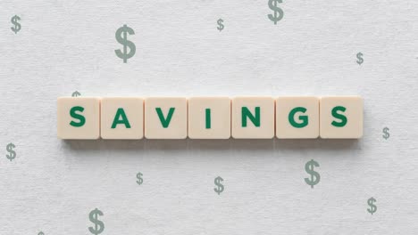 Concept-Of-Good-Savings-With-Dollar-Signs-In-The-Background