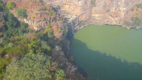 The-Rajdari-and-Devdari-waterfalls-are-located-within-the-lush-green-Chandraprabha-Wildlife-Sanctuary-view-from-Drone