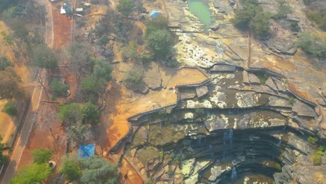 The-Rajdari-and-Devdari-waterfalls-are-located-within-the-lush-green-Chandraprabha-Wildlife-Sanctuary-view-from-Drone