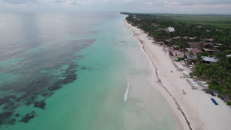 Aerial-view-of-resorts-in-Tulum-in-Mexico