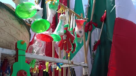 Traditionelle-Mexikanische-Ornamente,-Die-Im-September-Für-Den-Mexikanischen-Unabhängigkeitskriegsfeiertag-Verkauft-Werden