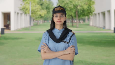 Portrait-of-Indian-female-security-guard