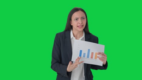 Angry-Indian-female-manager-shouting-on-employees-Green-screen