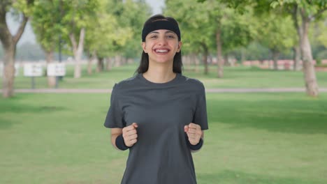 Happy-Indian-girl-doing-jogging