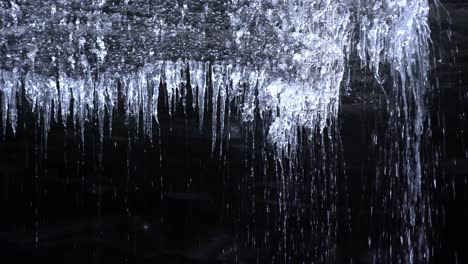 Melting-icicles-on-cave-ceiling