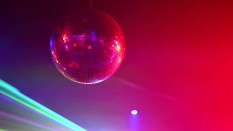 Disco-ball-under-neon-light