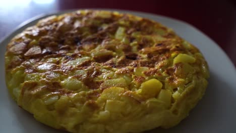 Potato-omelet-on-a-plate