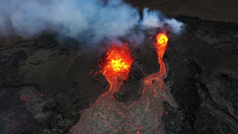 Volcán-Fagradalsfjall-En-Erupción-En-Islandia