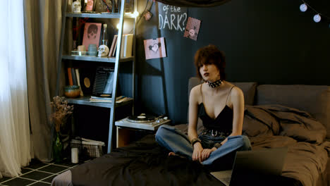 Girl-in-the-bedroom