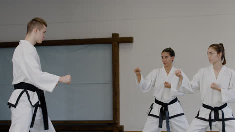 Master-teaching-the-moves-at-the-dojo