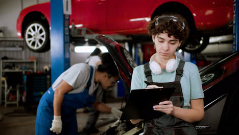 Women-working-on-a-vehicle