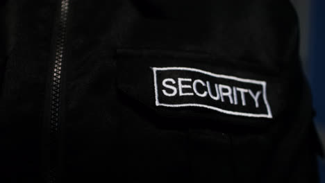 Security-label-closeup