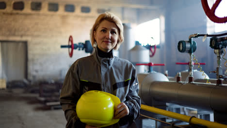 Blonde-woman-at-the-factory