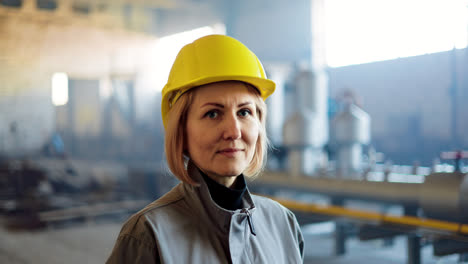 Blonde-woman-at-the-factory