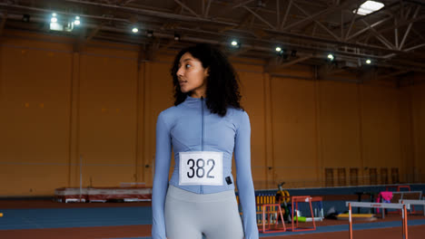 Young-woman-in-running-track
