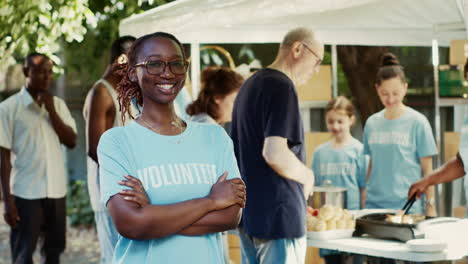 Woman-With-Glasses-At-A-Non-Profit-Event