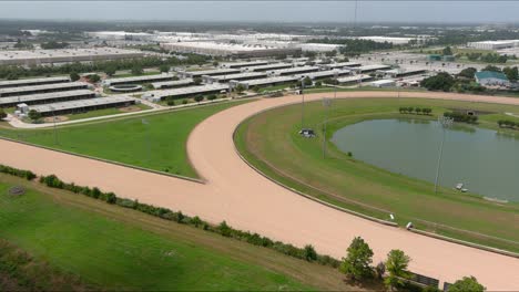 Video-Con-Drones-Del-Houston-Raceway-Park-En-Houston,-Texas