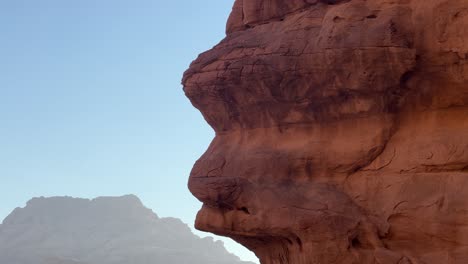 Rock-formation-in-Wadi-Rum-in-Jordan
