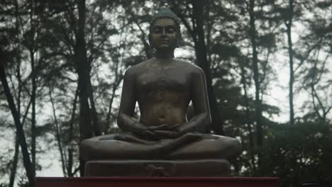 Mahavira-Espiritual-Meditando-Estatua-Del-Jainismo
