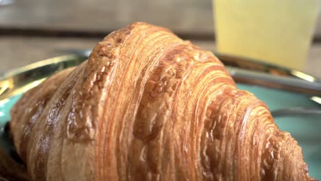 Closeup-of-croissants-in-slow-motion.-Homemade-bakery