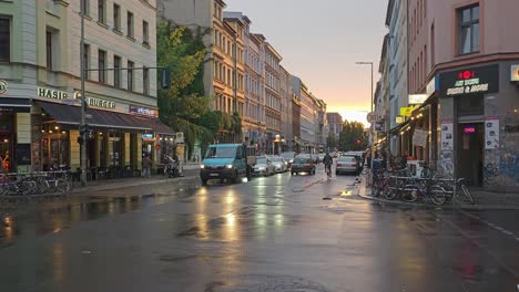 Street-view-in-Kreuzberg,-Berlin,-Germany