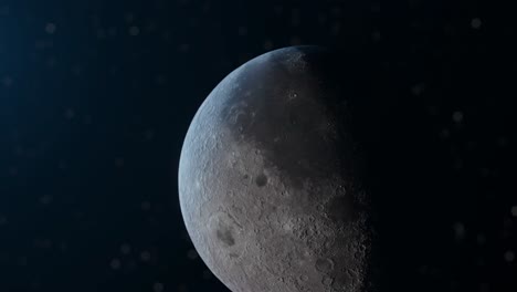 3D-Animation-of-the-Moon-in-space-with-a-shallow-depth-of-field