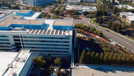 Intel-Headquarters-And-Office-In-Santa-Clara,-Mission-College-Blvd,-United-States