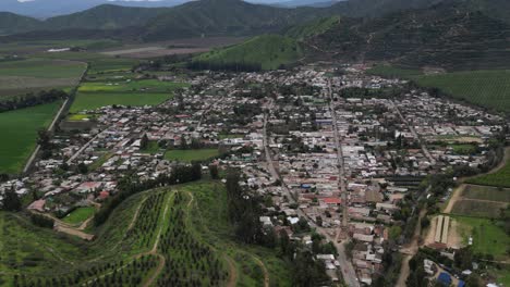 Casas-De-La-Comuna-De-Pomaire,-Chile