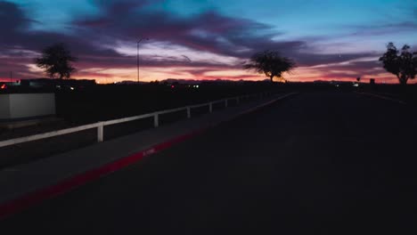 Sundown-over-the-road-horizon