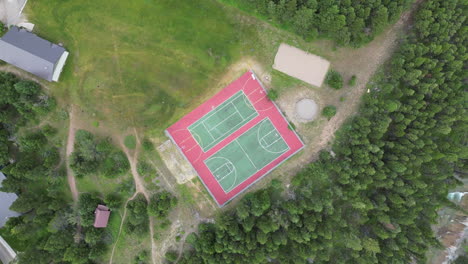 Summer-Camp-Outdoor-Recreation-Area-including-Basketball-and-Tennis-Courts