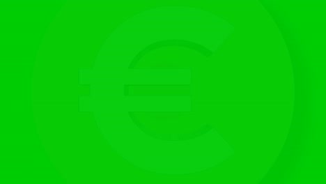 Euro-coin-money-animation-sign-symbol-motion-graphics-on-green-screen