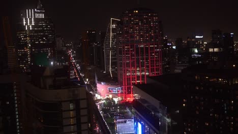 Bangkok-Thailand-Nach-Einbruch-Der-Dunkelheit
