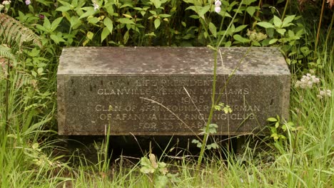 memorial-seat-for-Clanville-Vernon-Williams-by-the-Afan-river-in-the-AfanValley