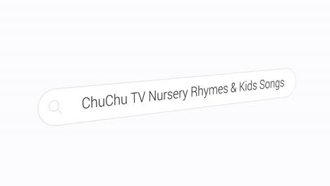 Searching-ChuChu-TV-Nursery-Rhymes,-Indian-kids-channel-on-the-web