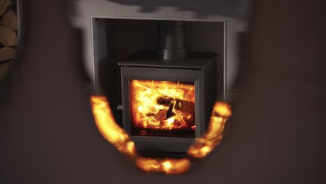 Burning-stove-in-home-fireplace