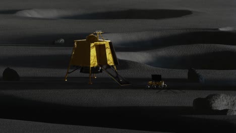 3D-animation-of-Chandrayaan-3-on-the-Moon's-surface