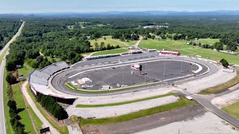 Luftumlaufbahn-North-Wilkesboro-Speedway-In-North-Wilkesboro,-North-Carolina,-North-Carolina