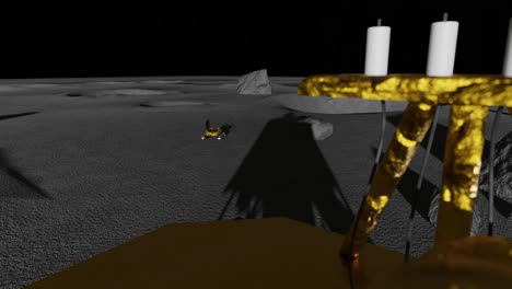 3D-animation-of-Chandrayaan-3-on-the-Moon-as-night-falls
