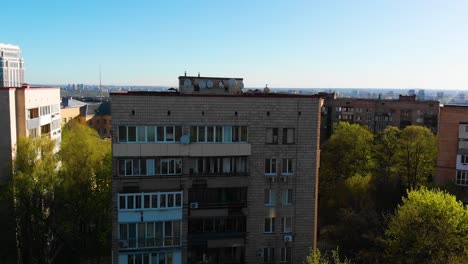Kiev,-Living,-Arcitecture,-Udssr,-Human,-Ukrain,-Dnepr,-Cityview,-Drone,-Peace,-Beautiful