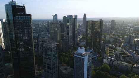 Helaba,-Bank,-Sparkasse,-Frankfurt,-Skyline,-Financal,-District,-Drone,-Beautiful,-documentary,-Cinema