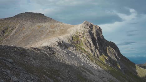 Panorama-of-Mount-Keipen,-Popular-Hiking-Trail-In-Norway