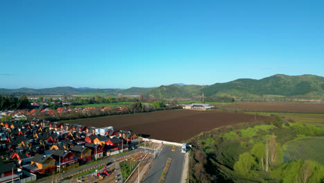 San-Javier-De-Loncomilla,-Südlich-Von-Chile,-Maule-Region-Von-Oben