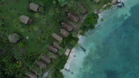 Privates-Tropisches-Strandresort-Auf-Der-Karibikinsel-Mucura