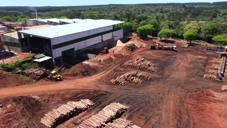 Aerial-view-of-Wood-processing-plant