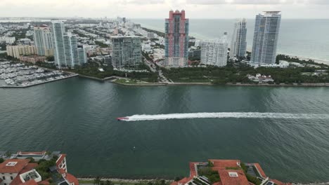Miami-south-beach-aerial-ferry-fast-boat