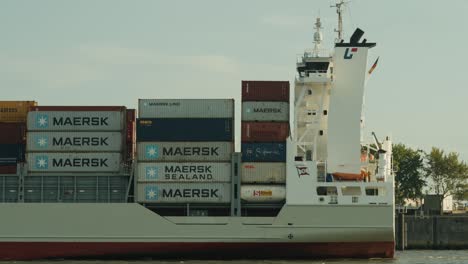 closeup-of-containership-passing-by-with-maersk-containers-loaded