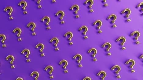 3d-rendering-animation-of-question-marks-purple-background-gold