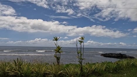 POV-driving-past-the-ocean-in-tropical-samoa