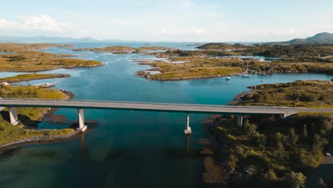 Landscape-in-Vega-archipelago-in-Norway,-UNESCO-World-Heritage-Site